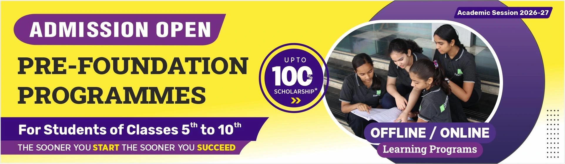 Admission Open PCCP : 2025-26