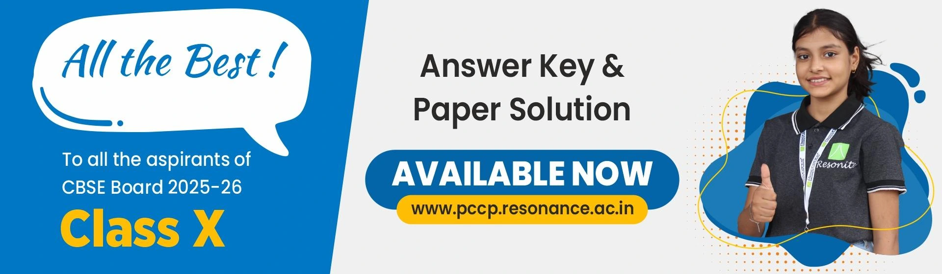 CBSE Class X 2025-26: Answer Key & Solution