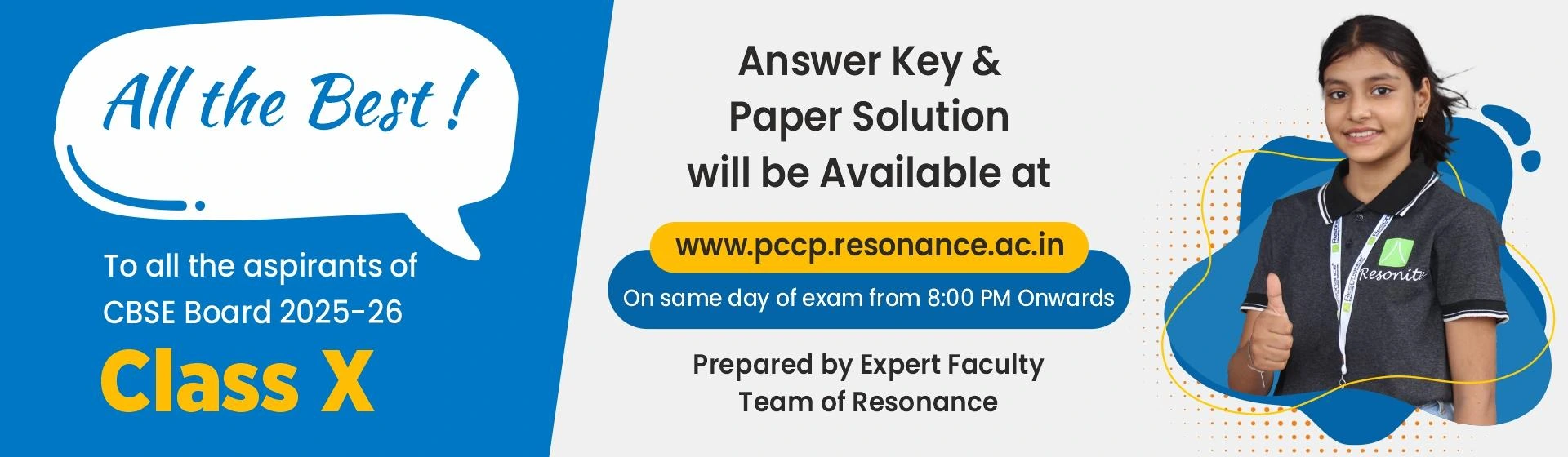 CBSE Class X 2025-26: Answer Key & Solution