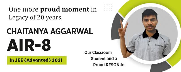JEE (Adv.) 2021 Result : AIR-8