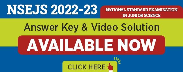 NSEJS Stage-1 2022-23 Answer Key