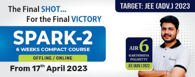 SPARK Course for JEE (Advanced) 2023