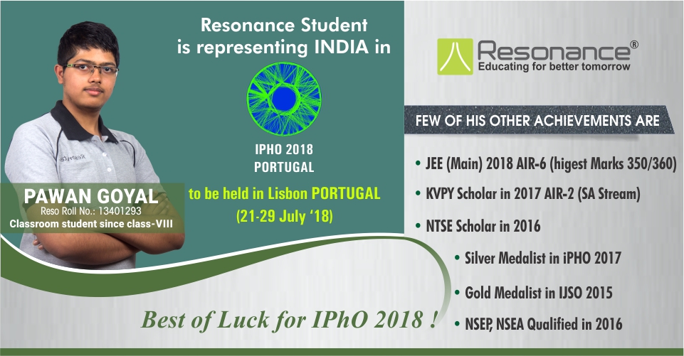 Physics olympiad (IPhO) 2018