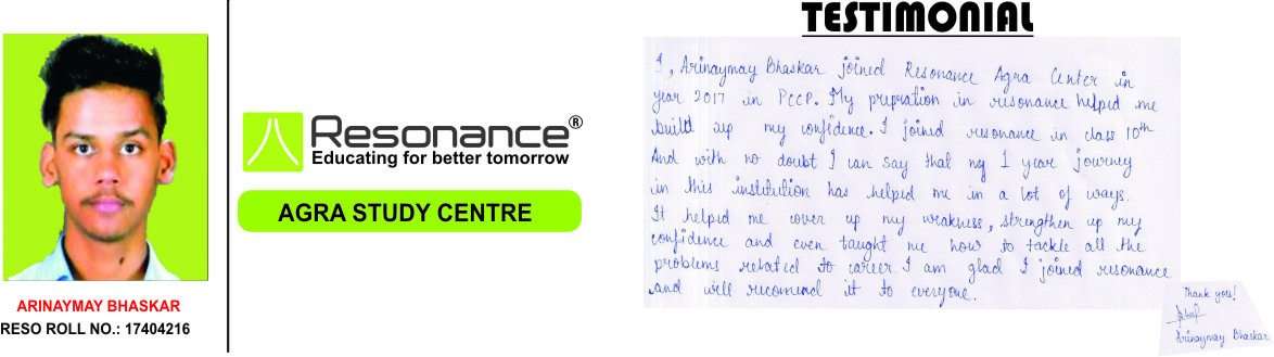 Arinanmay Testimonial