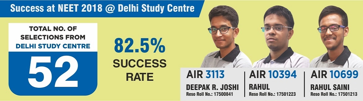 DELHI NEET 2018 RESULT