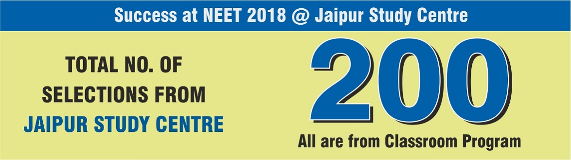 JAIPUR NEET 2018 RESULT