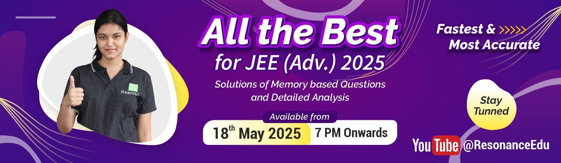 JEE (Adv.) 2025 Solution