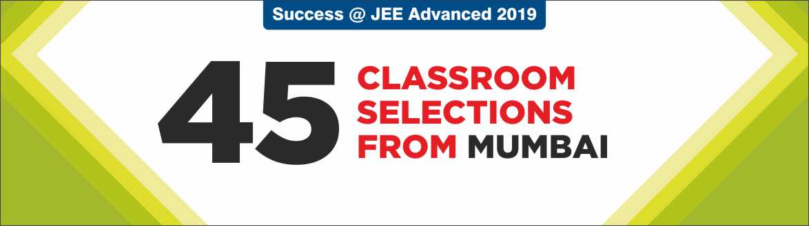 JEE Advanced 2019 - Resonance Mumbai Produced Excellent Result JEE Advanced 2019 - Resonance Mumbai Produced Excellent Result