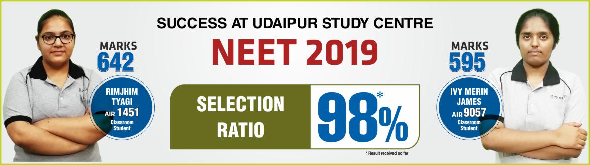 NEET 2019 Result- Students of Resonance Udaipur performed brilliantly NEET 2019 Result- Students of Resonance Udaipur performed brilliantly